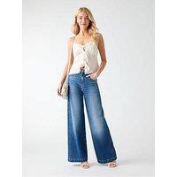 Guess Bellagio Chain Pockets Jeans - Blue