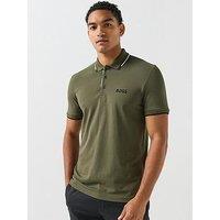 Boss Mens Golf Paddy Pro Polo Shirt - Green