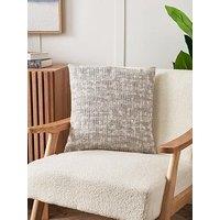 The Very Collection Nordic Woven Cushion - Grey
