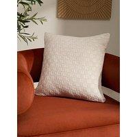 The Very Collection Knitted Checkerboard Cushion