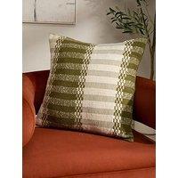 The Very Collection Woven Cabin Stripe Cushion