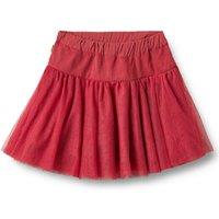 Wheat Girls Tulle Skirt - Red