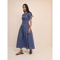 Nobodys Child Shay Midi Dress - Blue