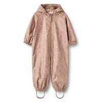Wheat Baby Girls Mika Floral Puddlesuit - Pink