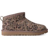 Ugg Womens Classic Ultra Mini Spotted - Chestnut