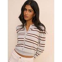Nobodys Child Long Sleeve Stripe Polo