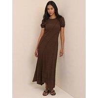 Nobodys Child Cassandra Midi Dress - Brown