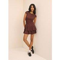 Nobodys Child Yuki Mini Dress - Brown