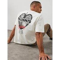 Allsaints Reflect Graphic T-Shirt - White