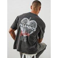 Allsaints Reflect Graphic T-Shirt - Black