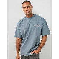 Allsaints Backstage Graphic T-Shirt - Blue