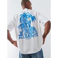 Allsaints Bulldog Graphic T-Shirt - White