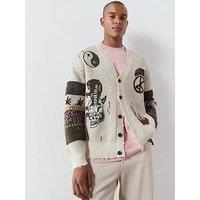 Allsaints Bram Knitted Cardigan - White