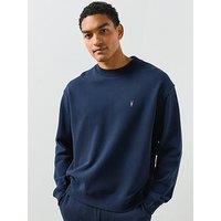 Allsaints Asher Crew Sweatshirt - Blue
