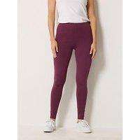 Long Tall Sally Cherry Leggings Regular 32" - Red