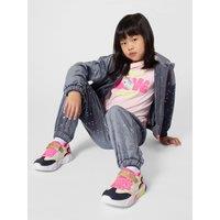 Billieblush Girls Slogan Long Sleeve T-Shirt - Pink