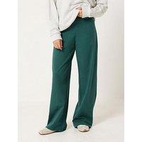 Pixiegirl Petite Wide Leg Yoga Pants - Green