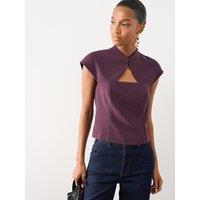 The Very Collection Tailored Cut Out Detail Top