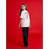 Jjxx Girl Girls Nancy Wide Leg Trousers - Black