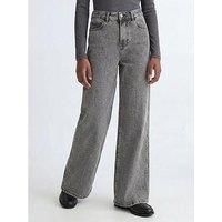 Jjxx Girl Girls Tokyo M6119 Wide Leg Jeans - Grey