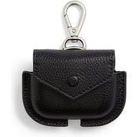 Polo Ralph Lauren Mens Clip-On Popper-Front Airpods Case - Black