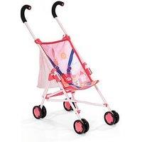 Baby Born Stroller With Bag Pink