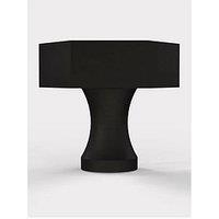 Pushka Home Brass Bar Handle - Black - Hole Centre 128Mm - Hexagonal