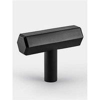 Pushka Home Brass T Bar - Black