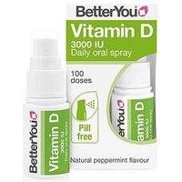 Betteryou Vitamin D3000 - Peppermint - 15Ml
