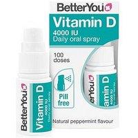 Betteryou Vitamin D4000 - Peppermint - 15Ml