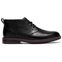 Clarks Aldwin Chukka Boot - Black