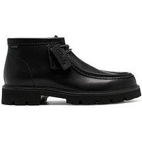 Clarks Cleyhill Lace Up Boot - Black