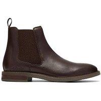 Clarks Jaxen Easy Chelsea Boot - Brown