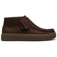 Clarks Torhill Hi Lace Up Boot - Brown