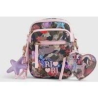 River Island Girls Camouflage Print Crossbody Bag - Green
