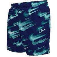 Nike Junior Boys Swim 4 Inch Volley Short - Blue
