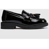 Schuh Lucy Tassel Loafer Shoes - Black