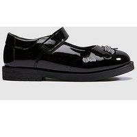 Schuh Lacey Mary Jane Girls Junior - Black