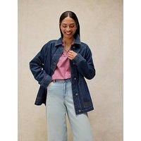 White Stuff Benny Denim Barn Jacket - Blue