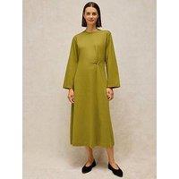 White Stuff Gracie Twist Dress - Green