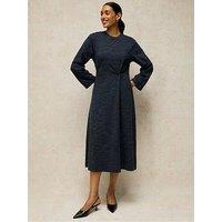 White Stuff Gracie Twist Dress - Blue