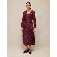 White Stuff Megan Jersey Dress - Pink Multi