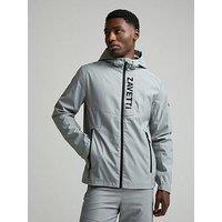 Zavetti Canada Bennicci Woven Windbreaker Lightweight Jacket - Grey