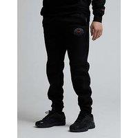 Zavetti Canada Bottacini Compatto Fleece Sweat Joggers - Black