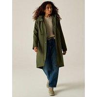Regatta Ladies Faye Baffled/Quilted-Dark Khaki