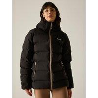 Regatta Womens Altoro Thermal Waterproof Hooded Quilted Jacket - Black