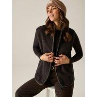 Regatta Womens Frankie Borg Sleeveless Zip Bodywarmer Gilet - Brown
