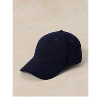 White Stuff Cord Baseball Cap - Blue