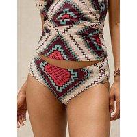 White Stuff Valley Bikini Bottom - Cream