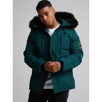 Zavetti Canada Oshawa 2.0 Padded Parka Jacket - Green